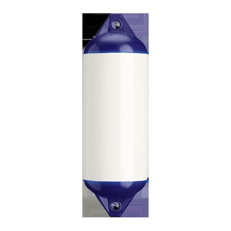 Track Usa 8.2 x 25 in. F-Series Boat Fender White TR3095618